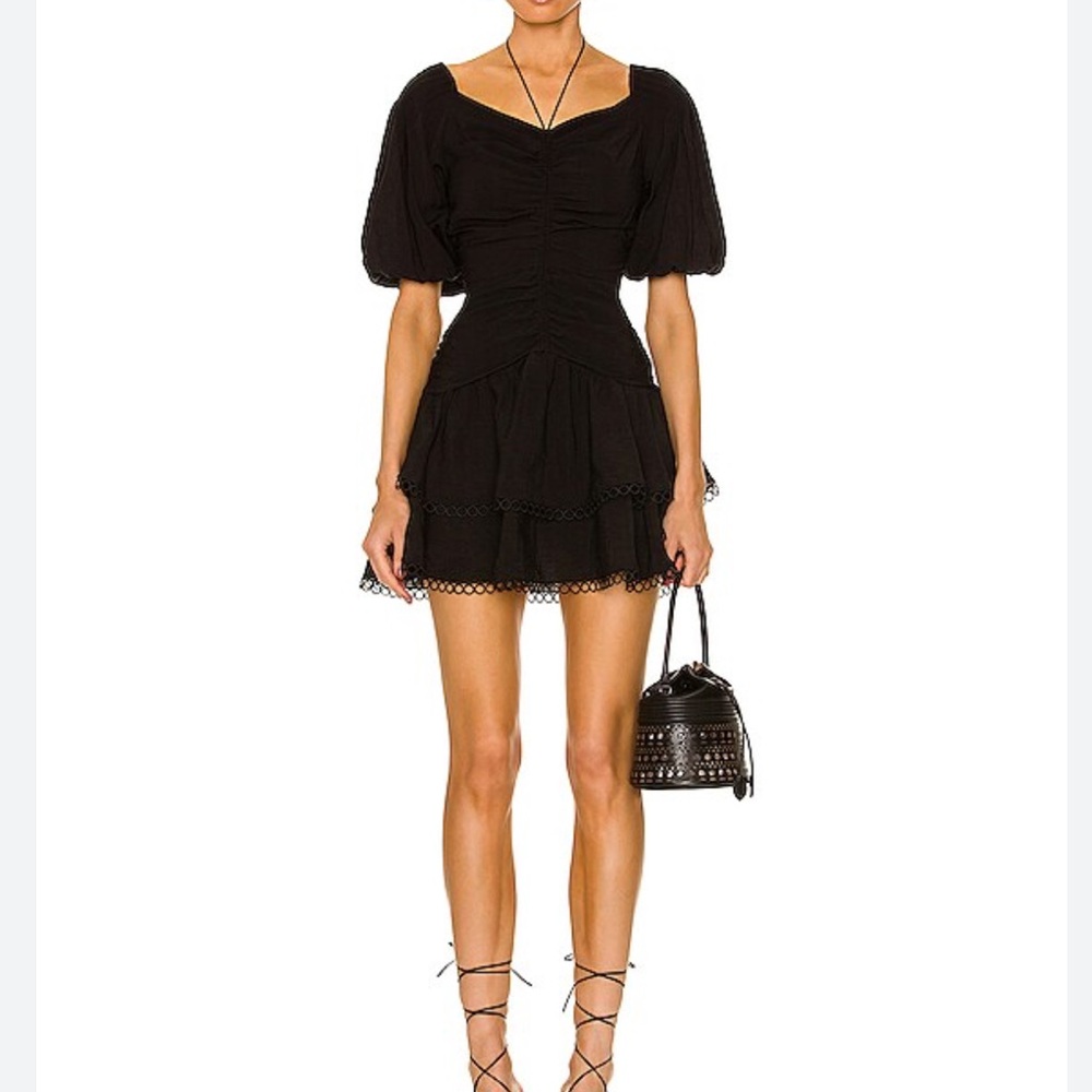 Jonathan Simkhai Black Mini Dress